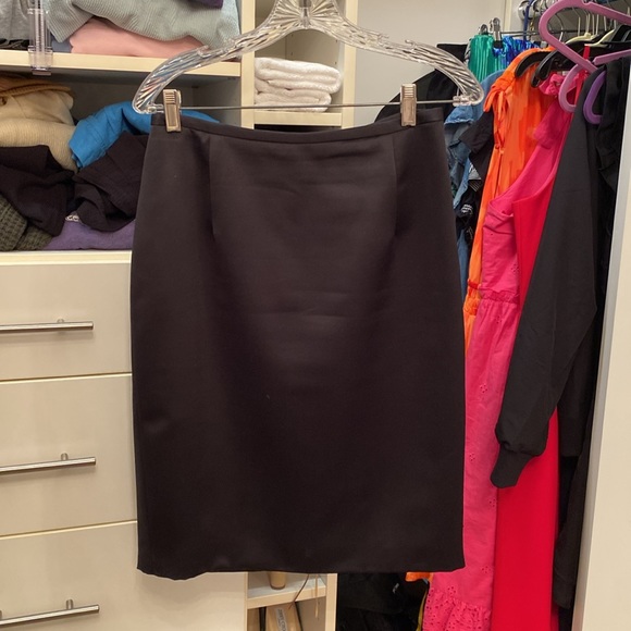 Zola evening skirt and suit jacket - black with a satin finish - fits like a sm - Picture 2 of 5